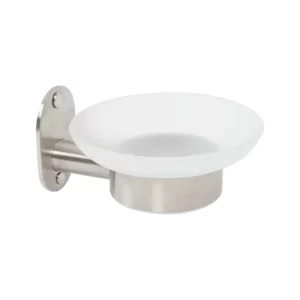 Porta sapone inox 304/vetro Blizz