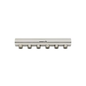 Topway - collettore di distribuzione da 1" int 50 mm 6 vie Emmeti